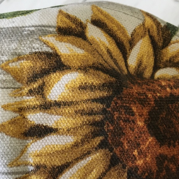 2 Face Mask Sunflower Cotton Double Layer - Picture 3 of 4